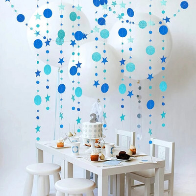 4M Blizganti šampano auksinė popierinė reklamjuostė Pirmojo gimtadienio papuošimas suaugusiems vaikams kūdikiui berniukui mergaitei 1 metų vakarėlio girliandos dekoras