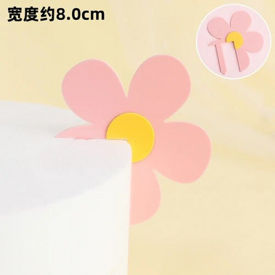 Torto viršus INS Style Kepimas Tortų dekoravimas Paprasti aukso lapų akriliniai įdėklai Mori vėžlys nugaros lapų rožių įdėklas