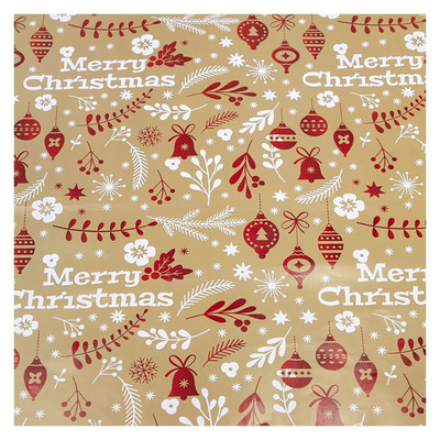 Kalėdų Dovanų Pakavimo Dovanų Spalvoto Popieriaus Pakavimo Popieriaus Papuošimas 50x70cm