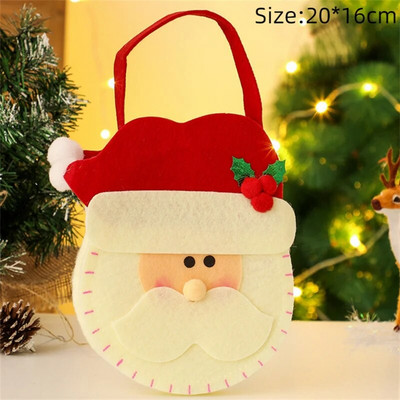 Kalėdų dovanų maišeliai Kalėdų raištelių maišelis saldainiams sausainiams Animacinių filmų pakavimo maišeliai Kalėdų dekoras Laimingų Naujųjų Metų vakarėlio reikmenys