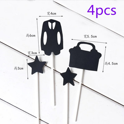 5 vnt. Vyrų mėgstamiausias gimtadienio tortas Peteliškės kostiumėlis Tėvo dienai su gimtadieniu tortas Toppers šeimos Vakarėlio kepimo puošmena