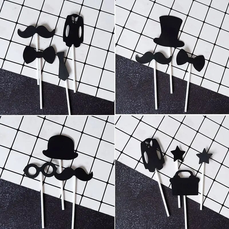 5 vnt. Vyrų mėgstamiausias gimtadienio tortas Peteliškės kostiumėlis Tėvo dienai su gimtadieniu tortas Toppers šeimos Vakarėlio kepimo puošmena