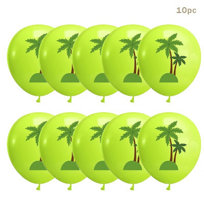 Havajų dekoravimo reklamjuostė Vasaros paplūdimio girliandos Flamingo Gėlių Gėlių paukščio Gimtadienio Popierinė girlianda Linksmos Aloha Luau vakarėlio reklamjuostė