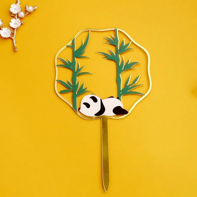 Naujas kūrybingas su gimtadieniu torto užpilas, spalvotas gyvūninis akrilinis gimtadienio vakarėlis, papuošti berniuko mergaičių torto dovanų reikmenis