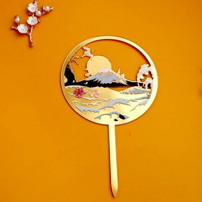 Naujas kūrybingas su gimtadieniu torto užpilas, spalvotas gyvūninis akrilinis gimtadienio vakarėlis, papuošti berniuko mergaičių torto dovanų reikmenis