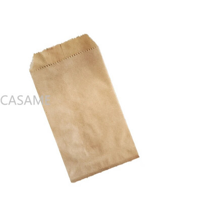 50 vnt mažo maišelio maišelis Mini taškinis kraftpopierinis maišelis Vestuvių vakarėlio kvietimai sveikinimo atvirukai Popierinis dovanų maišelis