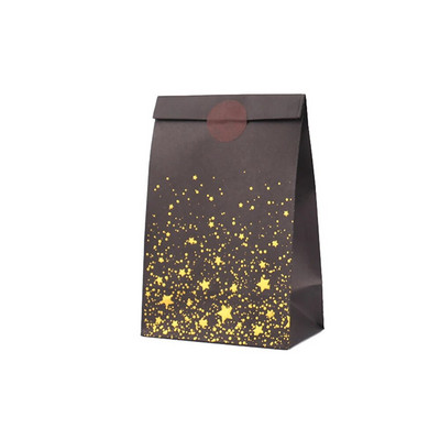 10 vnt kraftpopieriaus dovanų maišelis Saldainiai sausainiai kraftpopieriniai maišeliai dovanų pakavimas Vestuvių namai Gimtadienio dovanos pakavimas katės raštas