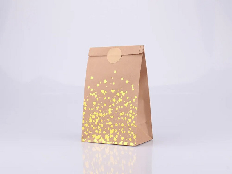 10 vnt kraftpopieriaus dovanų maišelis Saldainiai sausainiai kraftpopieriniai maišeliai dovanų pakavimas Vestuvių namai Gimtadienio dovanos pakavimas katės raštas