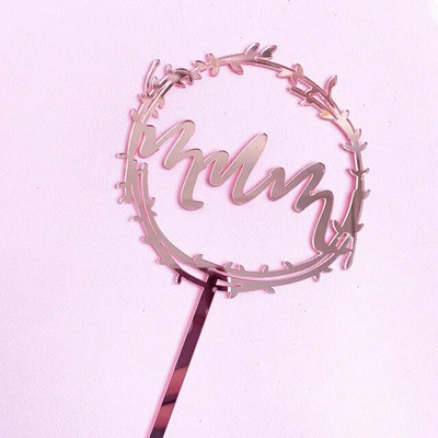 Naujos mamos, su gimtadieniu, torto tvarsčiai Mylinčios mamos akrilo torto apmušalai Dovana Motinos dienos gimtadienio vakarėliui papuošti tortą