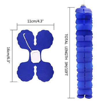 1 бр. 3-метров хартиен гирлянд, издърпайте цвете за парти, издърпайте цветни банери, гирлянд за детско парти, място за оформление на сватбен висящ декор