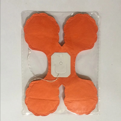 1 vnt. 3 metrų popierinė girlianda traukiama gėlė vakarėliui traukiama gėlių reklamjuostė Vaikų girlianda Vakarėlio išdėstymas Vestuvių pakabinamas dekoras