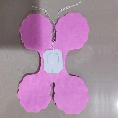 1 vnt. 3 metrų popierinė girlianda traukiama gėlė vakarėliui traukiama gėlių reklamjuostė Vaikų girlianda Vakarėlio išdėstymas Vestuvių pakabinamas dekoras