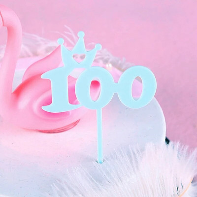 Kūdikio 100-ojo gimtadienio vakarėlio pyragas Mažasis meškiukas Kekselių keptuvės Kūdikių vakarėlis Tortas Vėliavos Akrilo vakarėlis Linksmas kepinių papuošimas