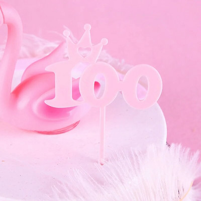 Kūdikio 100-ojo gimtadienio vakarėlio pyragas Mažasis meškiukas Kekselių keptuvės Kūdikių vakarėlis Tortas Vėliavos Akrilo vakarėlis Linksmas kepinių papuošimas