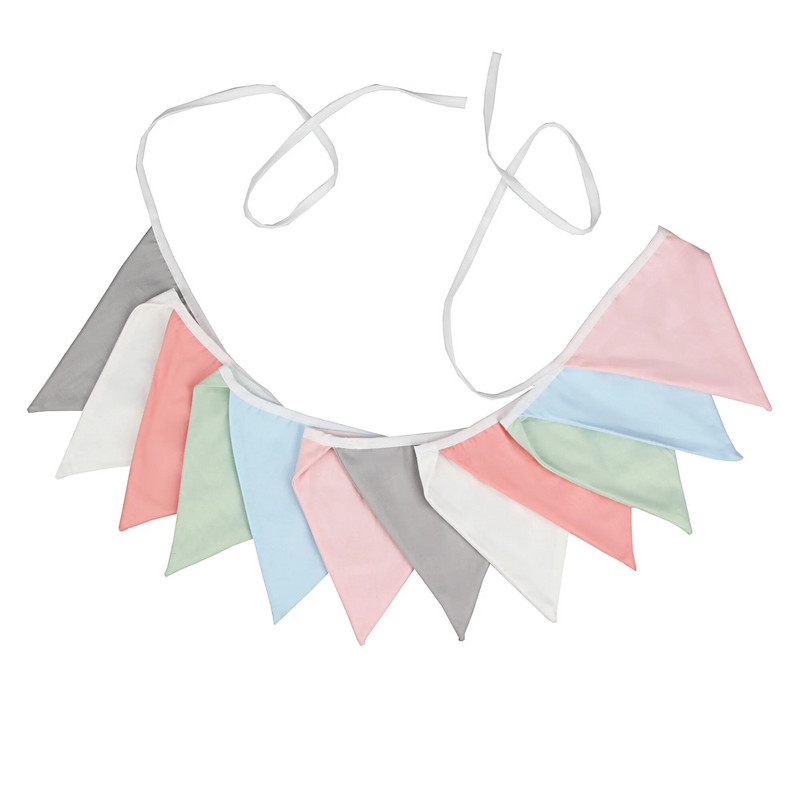 3,2 mln. animacinių filmų spausdinimo audinio ryšulėlis 12 vėliavėlių su vėliavėlėmis Vestuvių vakarėlio dekoras