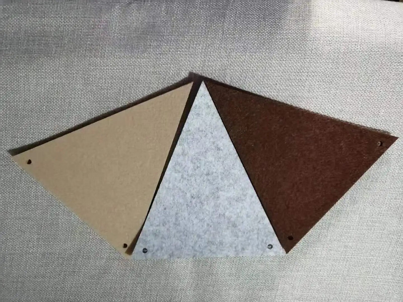 18 vėliavėlių chaki rudos spalvos veltinio reklamjuostės girliandos Gimtadienio vimpelėlis vimpelas Kūdikių dušas Vestuvių girlianda Vėliavos vakarėlio dekoravimo reikmenys