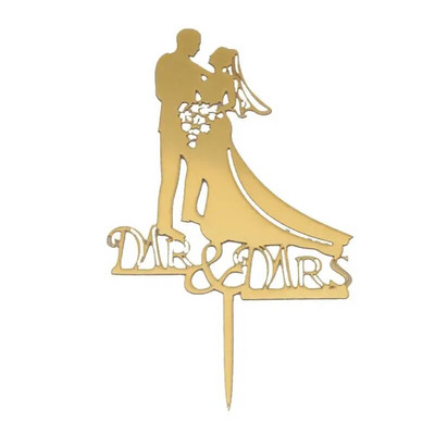 Vestuvių torto puošmena akrilo nuotaka bus torto puošmena Marijos jubiliejaus gimtadienio vakarėlis Kepimas Desertas Tortas Viršutinė vėliava Keksas