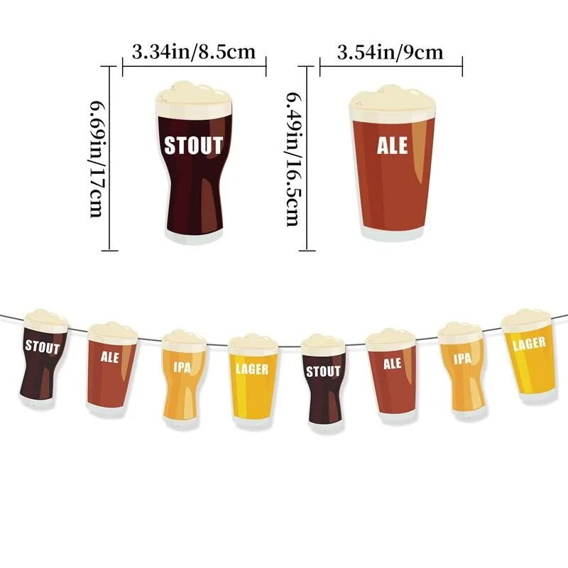 Miuncheno festivalio vakarėlis Alaus festivalio reklamjuostė Oktoberfest Karnavalas Gimtadienio vakarėlio fonas Kabanti palaidinė girlianda Dekoratyvinė