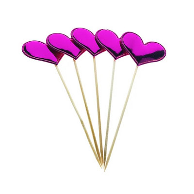 5 vnt. Lovely Cake Topper meilės širdelės žvaigždės karūnos torto dangteliai, skirti gimtadienio keksui vėliavėlė kūdikiui dušo vakarėliui vestuvių dekoravimo reikmenys