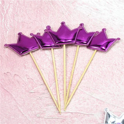 5 vnt. Lovely Cake Topper meilės širdelės žvaigždės karūnos torto dangteliai, skirti gimtadienio keksui vėliavėlė kūdikiui dušo vakarėliui vestuvių dekoravimo reikmenys