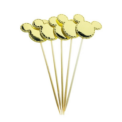 5 vnt. Lovely Cake Topper meilės širdelės žvaigždės karūnos torto dangteliai, skirti gimtadienio keksui vėliavėlė kūdikiui dušo vakarėliui vestuvių dekoravimo reikmenys