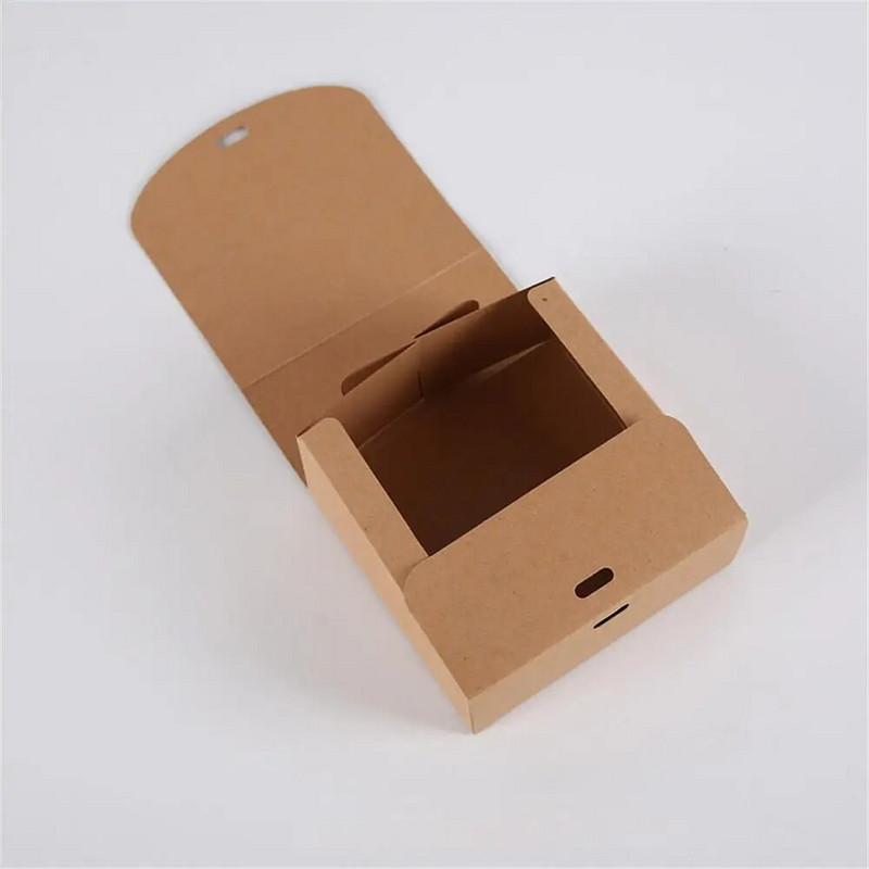 1vnt kvadratinės kraftpopierinės dėžutės kartoninės pakuotės Valentino dienos dovanų saldainių laikymo dėžutės su kaspinėliais dovanų maišelių maišeliai