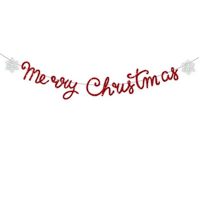 Kalėdų teminis vakarėlis Kalėdų Linksmas reklamjuostė Snaigės Varpeliai Gėlių traukimas Šventinis Vakarėlio fonas Pakabinamas šukės girlianda Decora