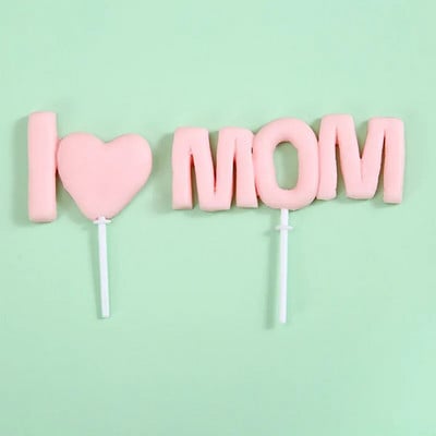 ins 1 комплект торта за торта за рожден ден на мама Happy mothers day Cupcake Topper за десертна торта Подарък за деня на майката Декорация за парти за рожден ден