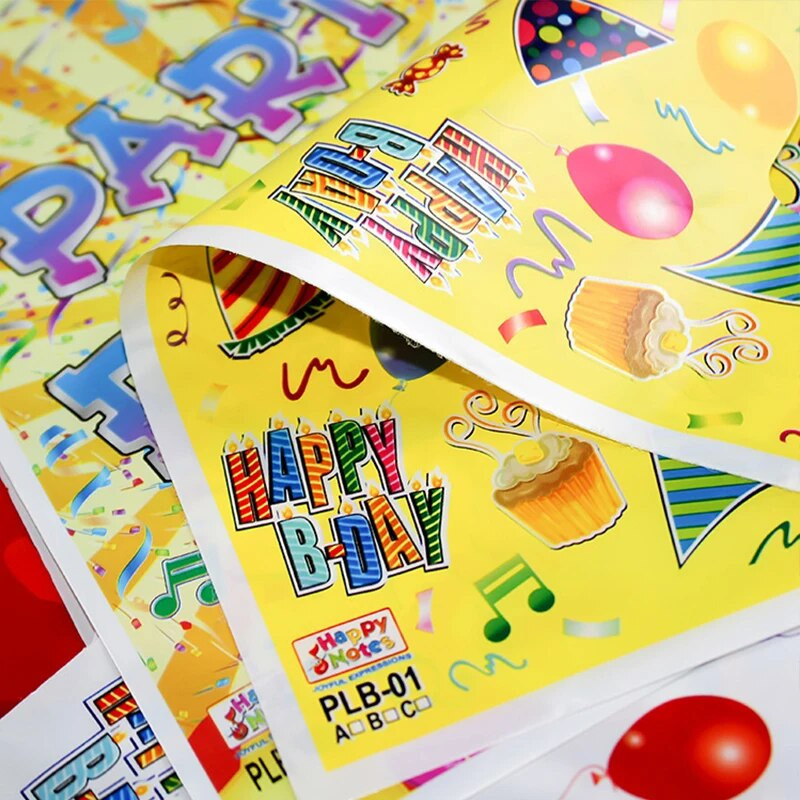 10 бр./Партида Детска пластмасова чанта за бонбони Чанти за парти плячка Печатни торбички за подаръци Сувенири за парти Консумативи Декор Опаковка за детски рожден ден Украса