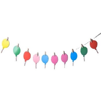 Creative Love Bunting Balloon Banner Garland Ο χώρος του πάρτι γενεθλίων είναι διακοσμημένος με στηρίγματα Γιορτές νηπιαγωγείου DIY