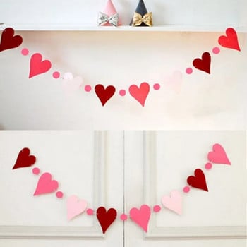 Creative Love Bunting Balloon Banner Garland Ο χώρος του πάρτι γενεθλίων είναι διακοσμημένος με στηρίγματα Γιορτές νηπιαγωγείου DIY