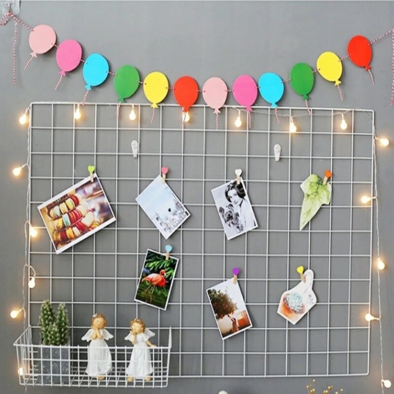 Creative Love Bunting Balloon Banner Garland Мястото за рожден ден е украсено с реквизит Празненства в детската градина Направи си сам