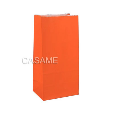 Мини крафт хартиени торбички 10 бр./лот торбички за изправяне на точки Дете парти рожден ден храна хартия крафт печат Опаковка за подаръци торбичка за лакомства Консумативи