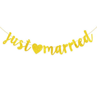 Vakarėlio puošmena Auksinė meilė ką tik ištekėjusi putojanti rožinė girlianda Jubiliejus Vestuvės banketas Kabantis skroblas girlianda Dekoratyvinis