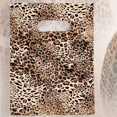 50 vnt 15x20cm / 20x30cm mažas papuošalų maišelis Mielo rašto plastikinis maišelis su rankena Dovanų maišeliai Saldainių sausainių vakarėlio pakavimo maišelis