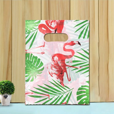 50 vnt 15x20cm / 20x30cm mažas papuošalų maišelis Mielo rašto plastikinis maišelis su rankena Dovanų maišeliai Saldainių sausainių vakarėlio pakavimo maišelis