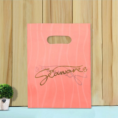 50 vnt 15x20cm / 20x30cm mažas papuošalų maišelis Mielo rašto plastikinis maišelis su rankena Dovanų maišeliai Saldainių sausainių vakarėlio pakavimo maišelis