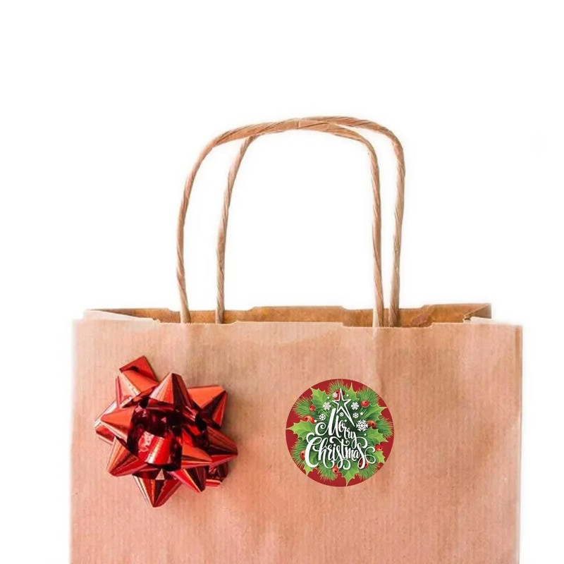 50-500 vnt Animacinis animacinis filmas Linksmų Kalėdų lipdukas Kalėdų Senelio eglutė Popierinė etiketė Naujieji Metai Mieli sniego senio raštinės lipdukai Dovana vaikams