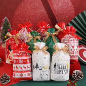 12 vnt. Atsitiktinis Kalėdų dovanų maišelis su animacinių filmų maišeliu dovanų dėžutė saldainių sausainių maišelio dekoravimas Kalėdų vakarėlio dovanų maišelis Vaikų vakarėlis