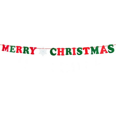 Kalėdų žvaigždės eglutė, snaigės raidės, neaustinės vėliavos reklamjuostės Linksmų Kalėdų šeimos vakarėlis Apsipirkimo langas kabanti girlianda