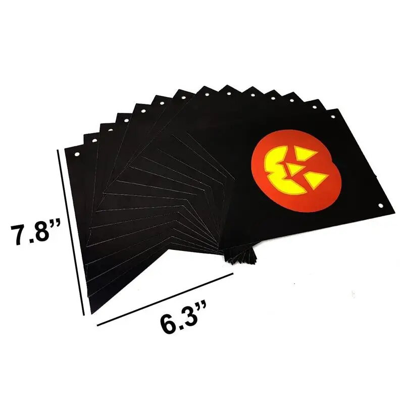 Helovino vakarėlio puošmena Moliūgas vaiduoklis Laiškas Vėliavos Reklamjuostė Helovino gimtadienio vakarėlis Pakabinamas kekės girlianda „pasidaryk pats“ dekoras