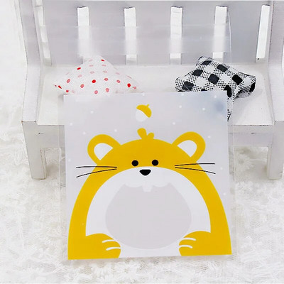 50 vnt/stal. Mielos širdies temos saldainių sausainių maišeliai Vestuvių gimtadienio vakarėliui saldainių buscuit pakavimo maišelis Kalėdų plastikiniai dovanų maišeliai