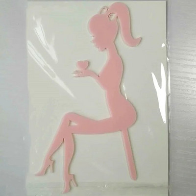 Man patinka MOM tortas Auksinės širdies formos Motinos diena Akriliniai Tortų tvarsčiai Motinos su gimtadieniu Tortas Dovanos Desertų papuošimai