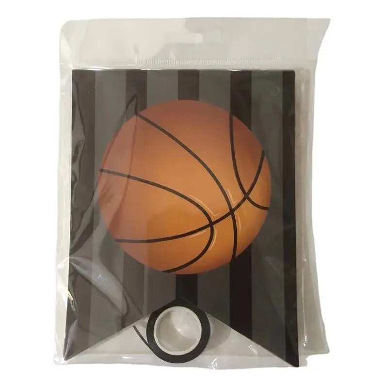 Sporto teminis vakarėlis Krepšinis Su gimtadieniu vėliavos reklamjuostė berniukų gimtadienio vakarėlio fone Kabanti girlianda „pasidaryk pats“ namų dekoravimas