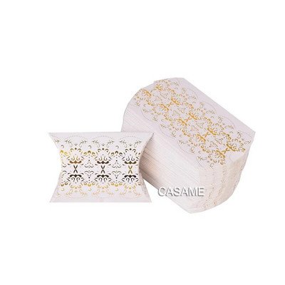 10/20/30 vnt. Pagalvė Vestuvių Vakarėlis „Pasidaryk pats“ popierinė dovanų dėžutė saldainių dėžutės Tiekimo priedai „Favour“ kraftpopieriaus dovanų dėžutės