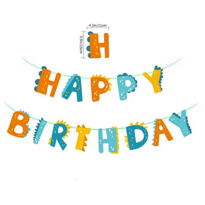 Su gimtadieniu Laiškas traukiamas vėliavėlė Šypsenėlė Saulėgrąža Daisy Lapai Gimtadienio sveikinimas Kūdikių vakarėlis Kabanti ešerių girliandos puošmena