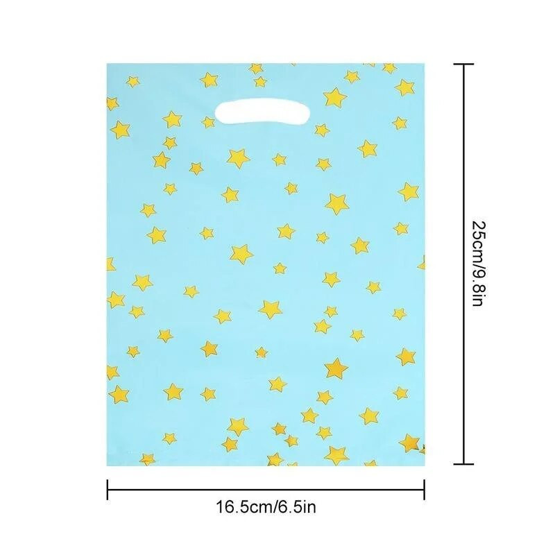 20 vnt. grynos spalvos maža penkiakampė žvaigždė vakarėlio puošmena aliuminio plėvelinis krepšys saldainių krepšys gimtadienio vestuvių pokyliui dovanų maišelis