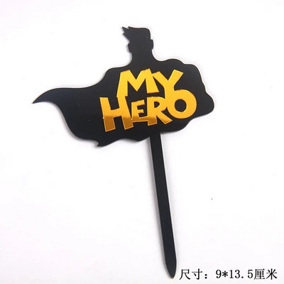 Paprastos raidės TĖČIO Gimtadienio torto dangtelis Juodas Auksinis su gimtadieniu Akriliniai torto apmušalai Tėvo dienos vakarėlio dovanų dekoravimui