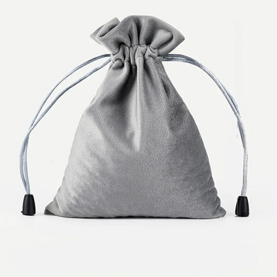 10x15/14x18/16x20/20x30cm Moteriški papuošalai, flaneliniai raištelių maišeliai Vakarėliui ir vestuvėms dovanų paketas Aksominis kosmetikos laikymo dulkių maišelis