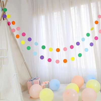 Ins Creative 4M Penkiakampė žvaigždės vėliava apvali žvaigždutė Popierinės girliandos Reklamjuostė Gimtadienio fonas Sienų papuošalai Styginių vėliava Par